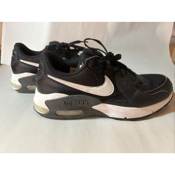 Nike Air Max Excee Black White Running Shoes‎ Sneakers Athletic - Picture 2 of 9